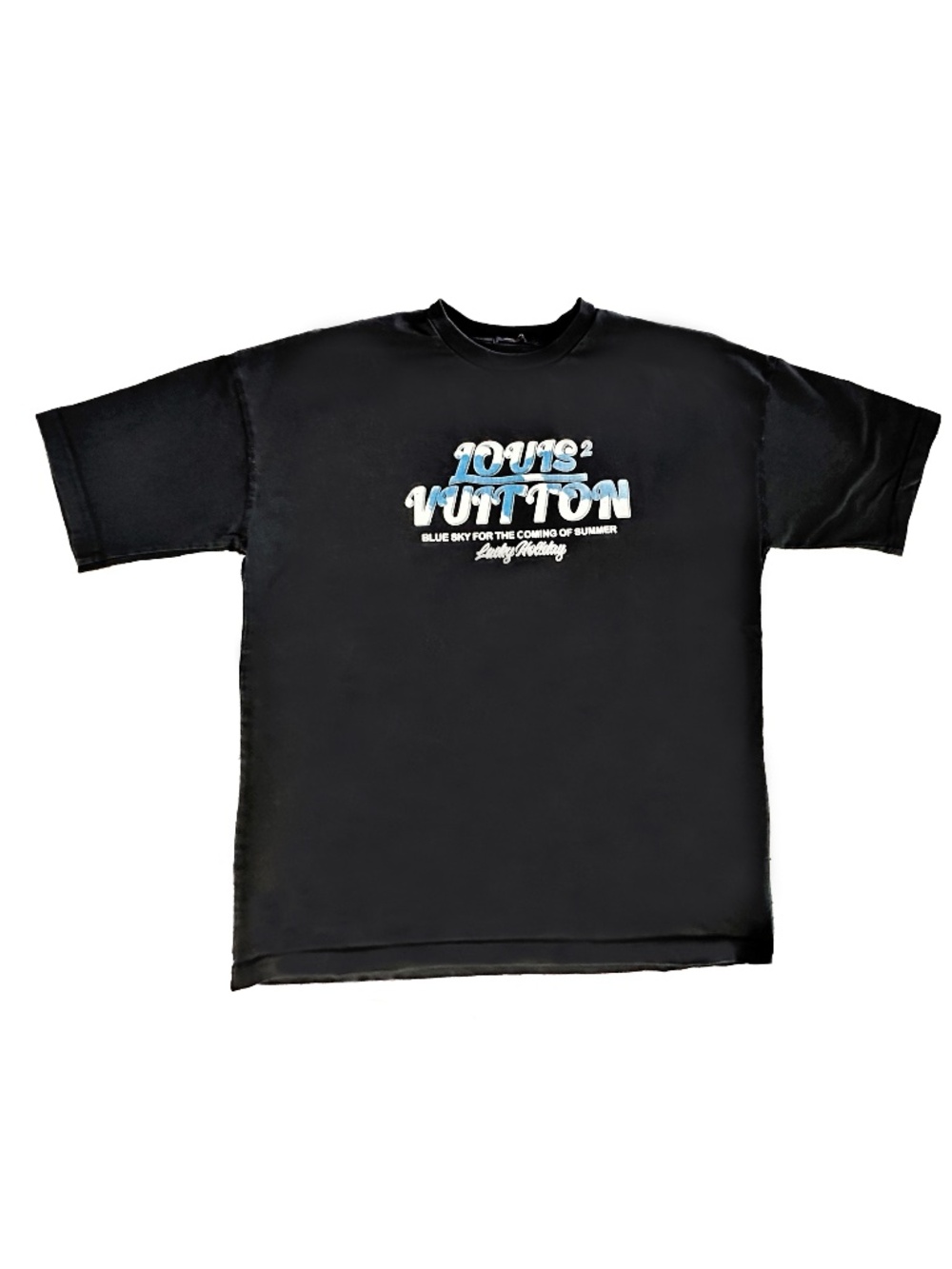 Louis Vuitton “Lucky Holiday / Blue Sky” Graphic T-Shirt – XXL